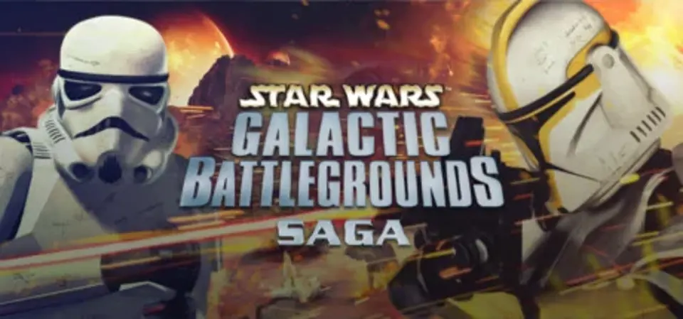 STAR WARS Galactic Battlegrounds Saga game cover