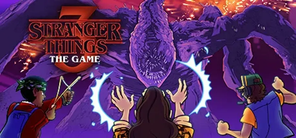 Stranger Things 3: The Game game cover