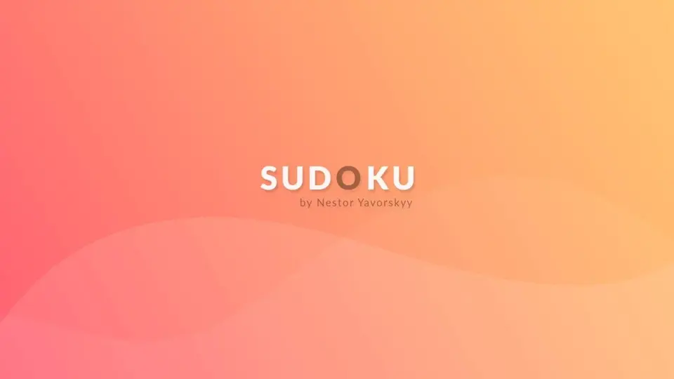 Sudoku by Nestor Yavorskyy game cover
