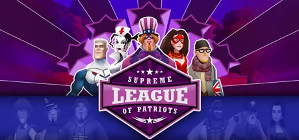 Supreme League of Patriots game cover