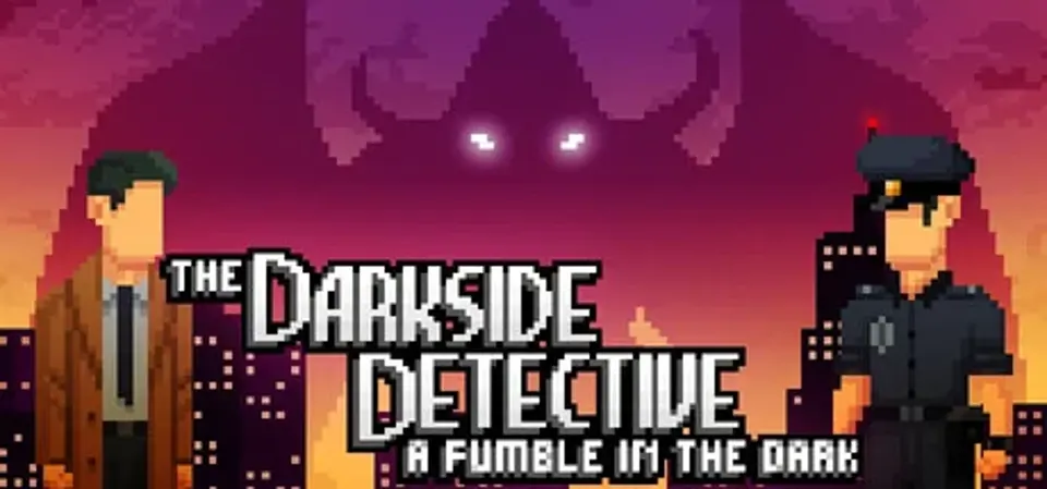 The Darkside Detective: A Fumble in the Dark game cover
