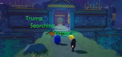 Trump Searching Vigaro cover