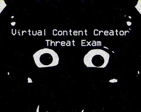 Virtual Content Creator Threat Exam cover