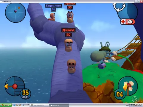 Worms 3D cover